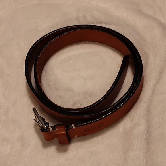 Beautiful Vintage COACH Belt (Made In Italy)